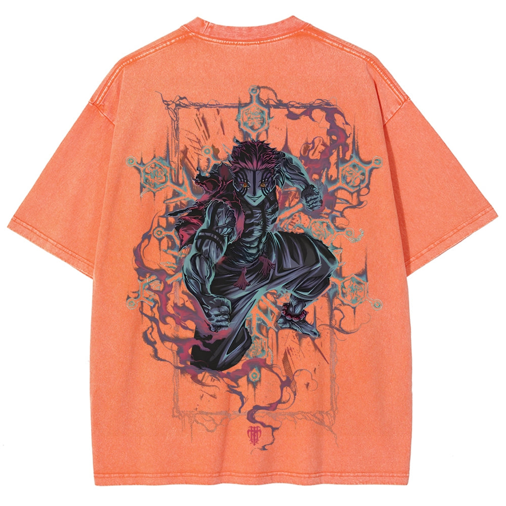 Demon Slayer Unisex Fit Washed T-Shirt 2510002511