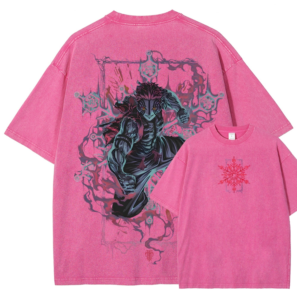 Demon Slayer Unisex Fit Washed T-Shirt 2510002511