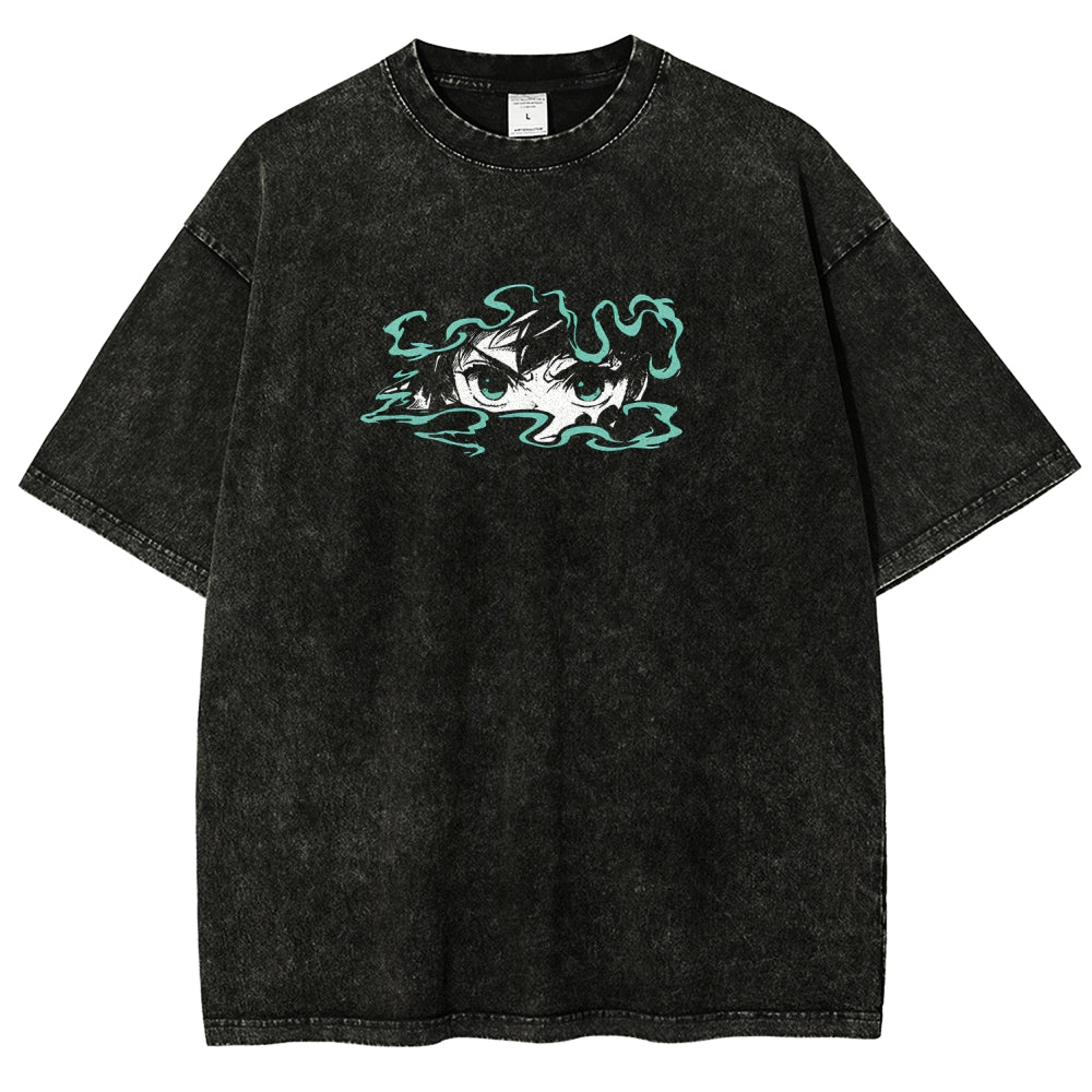 Demon Slayer Unisex Fit Washed T-Shirt 2510002532
