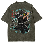 Demon Slayer Unisex Fit Washed T-Shirt 2510002532