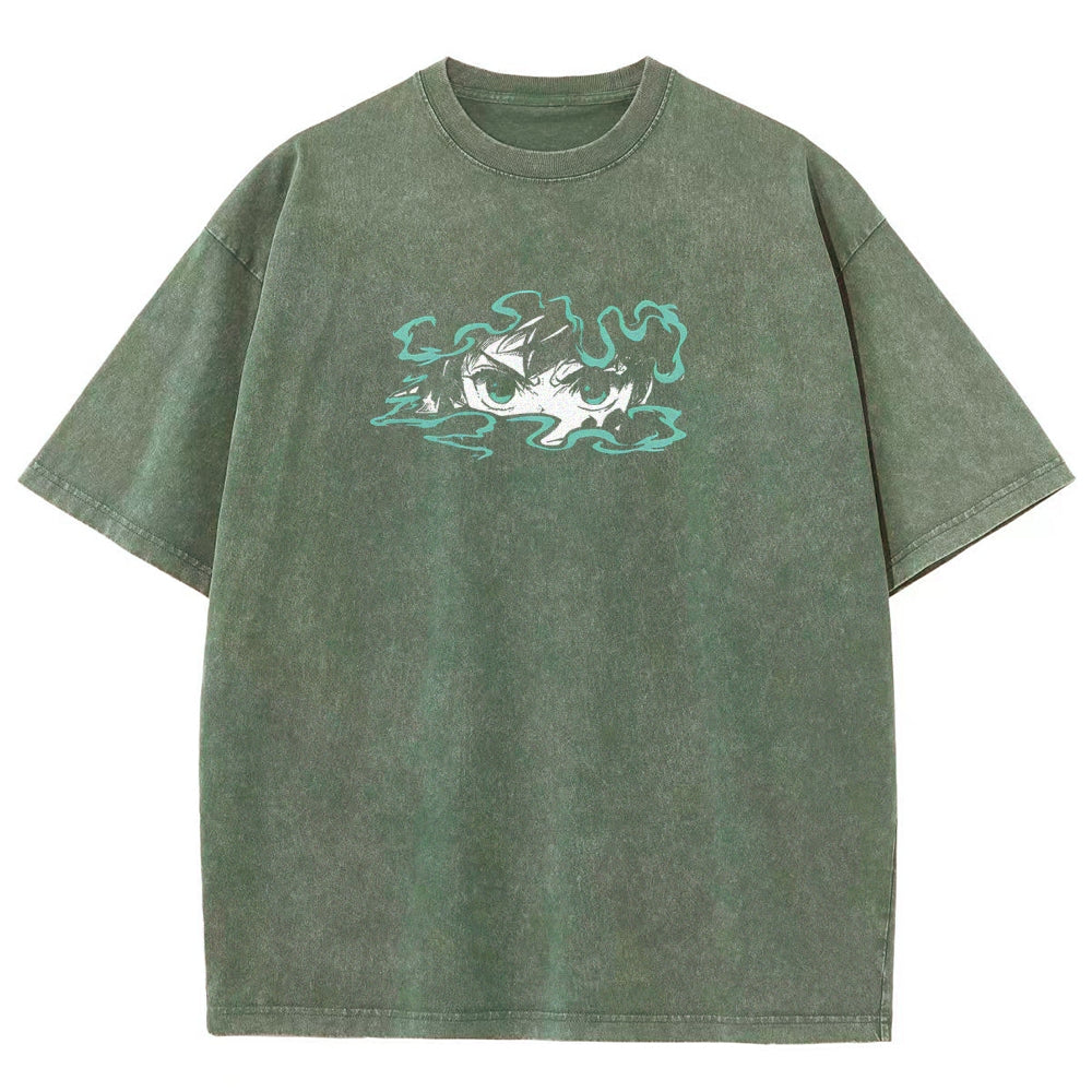 Demon Slayer Unisex Fit Washed T-Shirt 2510002532