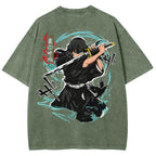 Demon Slayer Unisex Fit Washed T-Shirt 2510002532