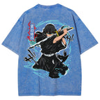 Demon Slayer Unisex Fit Washed T-Shirt 2510002532