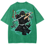 Demon Slayer Unisex Fit Washed T-Shirt 2510002532