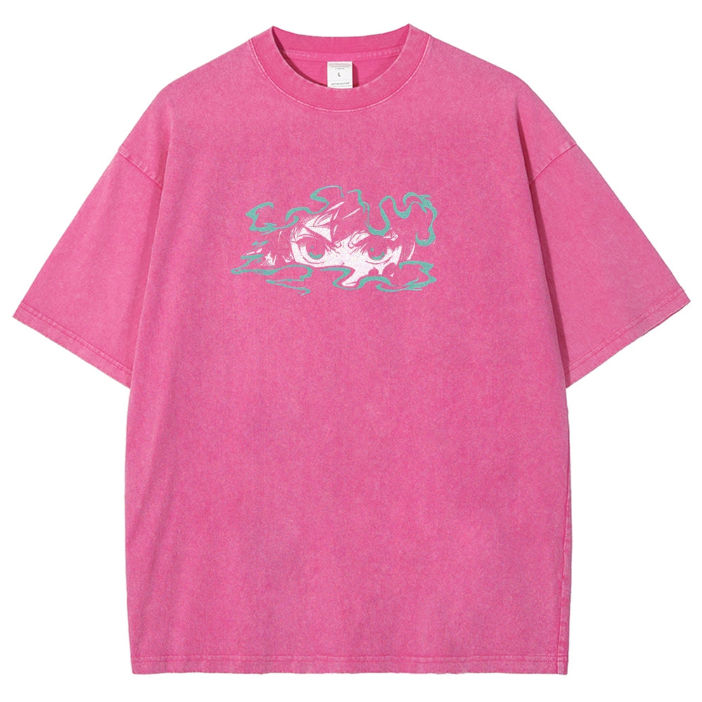 Demon Slayer Unisex Fit Washed T-Shirt 2510002532