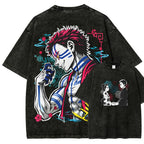 Demon Slayer Unisex Fit Washed T-Shirt 2510002535