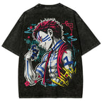 Demon Slayer Unisex Fit Washed T-Shirt 2510002535