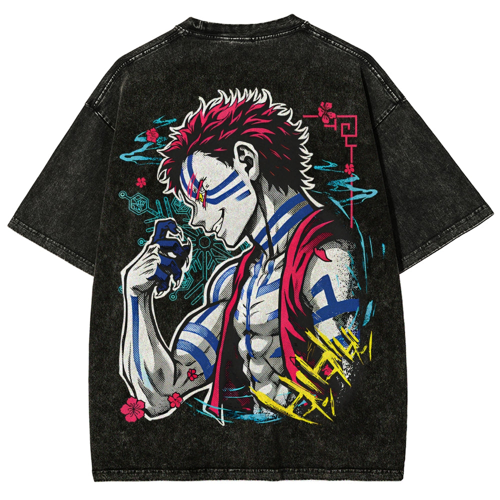 Demon Slayer Unisex Fit Washed T-Shirt 2510002535