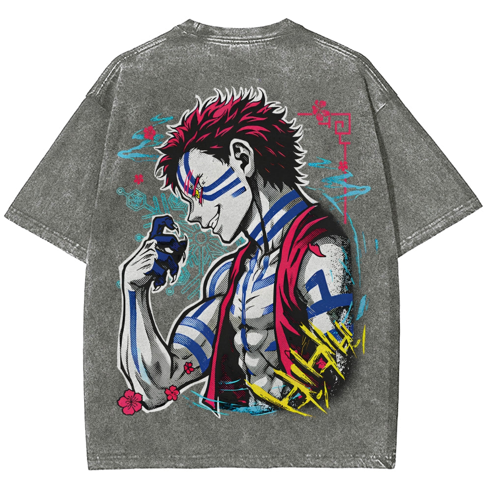 Demon Slayer Unisex Fit Washed T-Shirt 2510002535