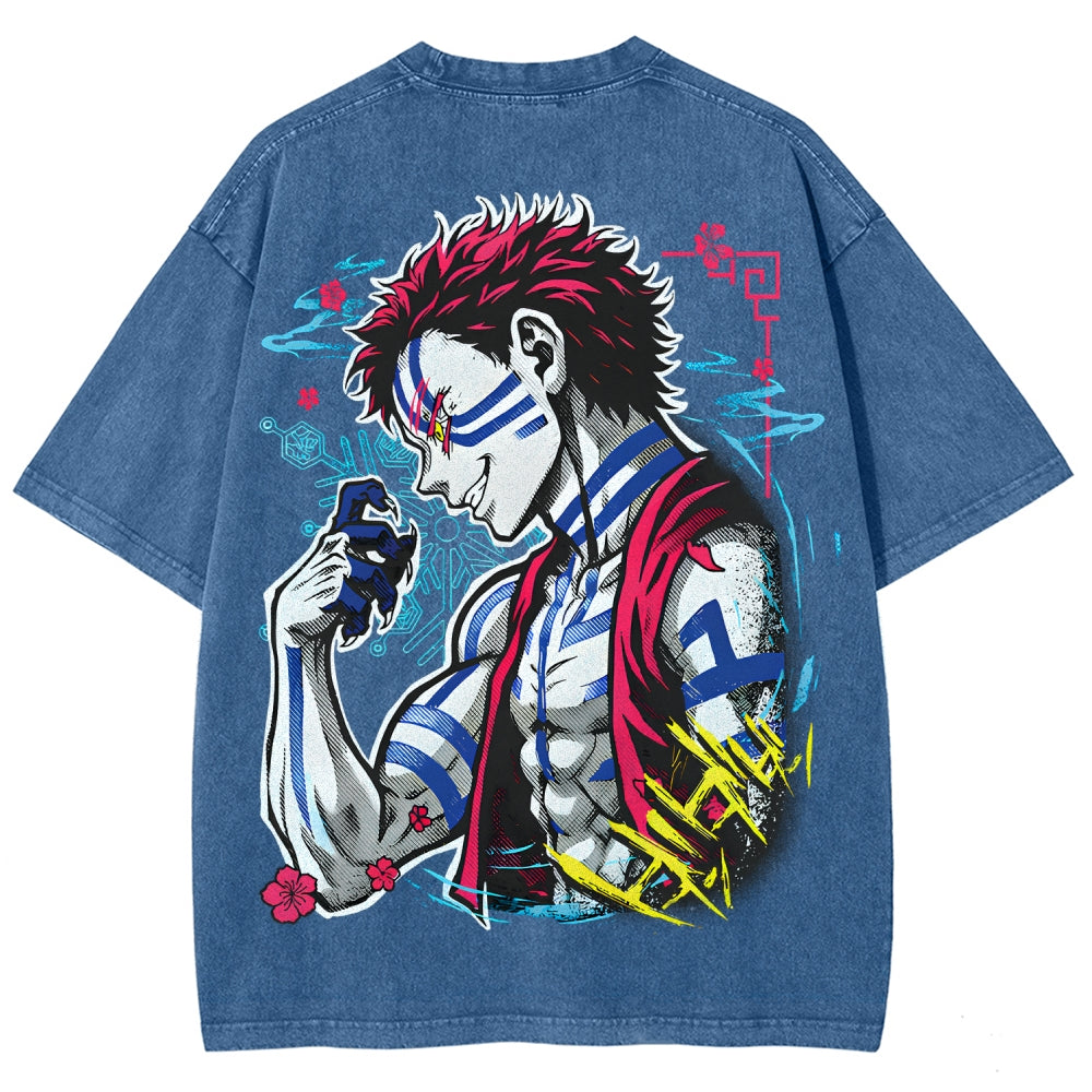 Demon Slayer Unisex Fit Washed T-Shirt 2510002535