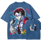 Demon Slayer Unisex Fit Washed T-Shirt 2510002535