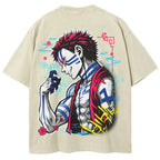 Demon Slayer Unisex Fit Washed T-Shirt 2510002535