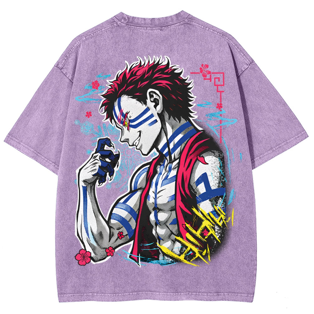 Demon Slayer Unisex Fit Washed T-Shirt 2510002535