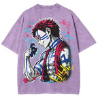 Demon Slayer Unisex Fit Washed T-Shirt 2510002535