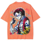 Demon Slayer Unisex Fit Washed T-Shirt 2510002535