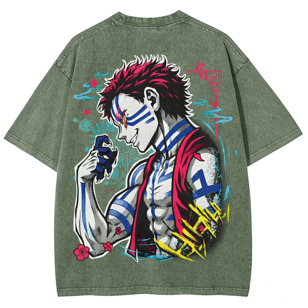 Demon Slayer Unisex Fit Washed T-Shirt 2510002535