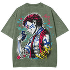 Demon Slayer Unisex Fit Washed T-Shirt 2510002535