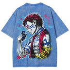 Demon Slayer Unisex Fit Washed T-Shirt 2510002535