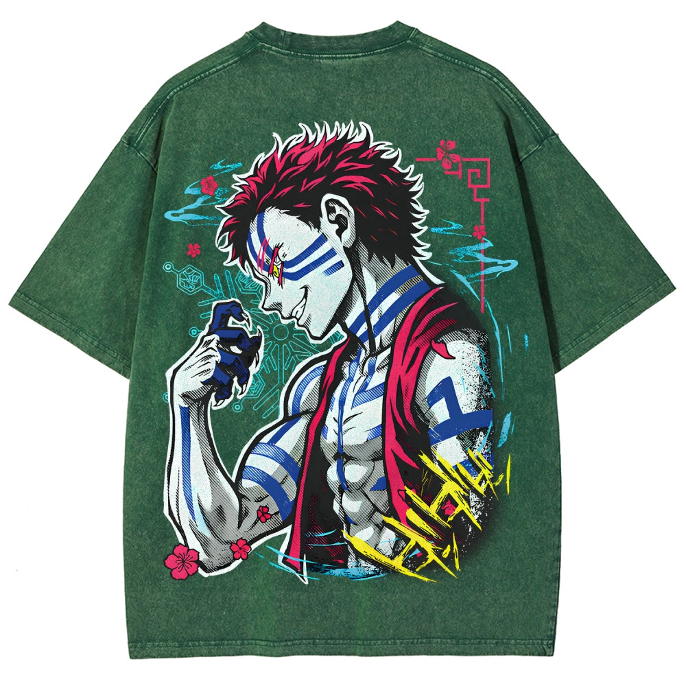 Demon Slayer Unisex Fit Washed T-Shirt 2510002535