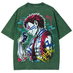 Demon Slayer Unisex Fit Washed T-Shirt 2510002535
