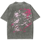 Demon Slayer Unisex Fit Washed T-Shirt 2510002539
