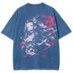 Demon Slayer Unisex Fit Washed T-Shirt 2510002539