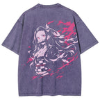 Demon Slayer Unisex Fit Washed T-Shirt 2510002539