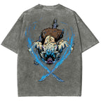 Demon Slayer Unisex Fit Washed T-Shirt 2510002542