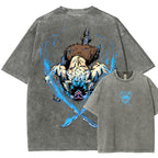 Demon Slayer Unisex Fit Washed T-Shirt 2510002542