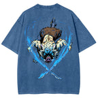 Demon Slayer Unisex Fit Washed T-Shirt 2510002542