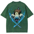 Demon Slayer Unisex Fit Washed T-Shirt 2510002542
