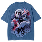 Demon Slayer Unisex Fit Washed T-Shirt 2510002547