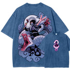 Demon Slayer Unisex Fit Washed T-Shirt 2510002547