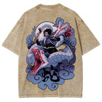 Demon Slayer Unisex Fit Washed T-Shirt 2510002547