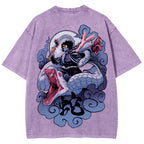 Demon Slayer Unisex Fit Washed T-Shirt 2510002547