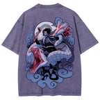 Demon Slayer Unisex Fit Washed T-Shirt 2510002547