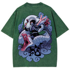 Demon Slayer Unisex Fit Washed T-Shirt 2510002547