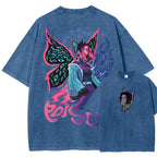 Demon Slayer Unisex Fit Washed T-Shirt 2510002551