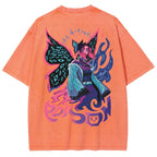 Demon Slayer Unisex Fit Washed T-Shirt 2510002551