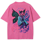 Demon Slayer Unisex Fit Washed T-Shirt 2510002551