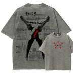 Demon Slayer Unisex Fit Washed T-Shirt 2510002572