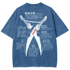 Demon Slayer Unisex Fit Washed T-Shirt 2510002572