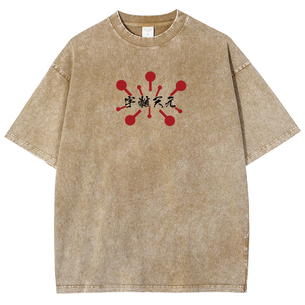 Demon Slayer Unisex Fit Washed T-Shirt 2510002572