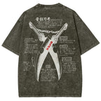 Demon Slayer Unisex Fit Washed T-Shirt 2510002572