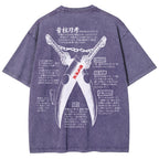 Demon Slayer Unisex Fit Washed T-Shirt 2510002572