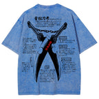 Demon Slayer Unisex Fit Washed T-Shirt 2510002572