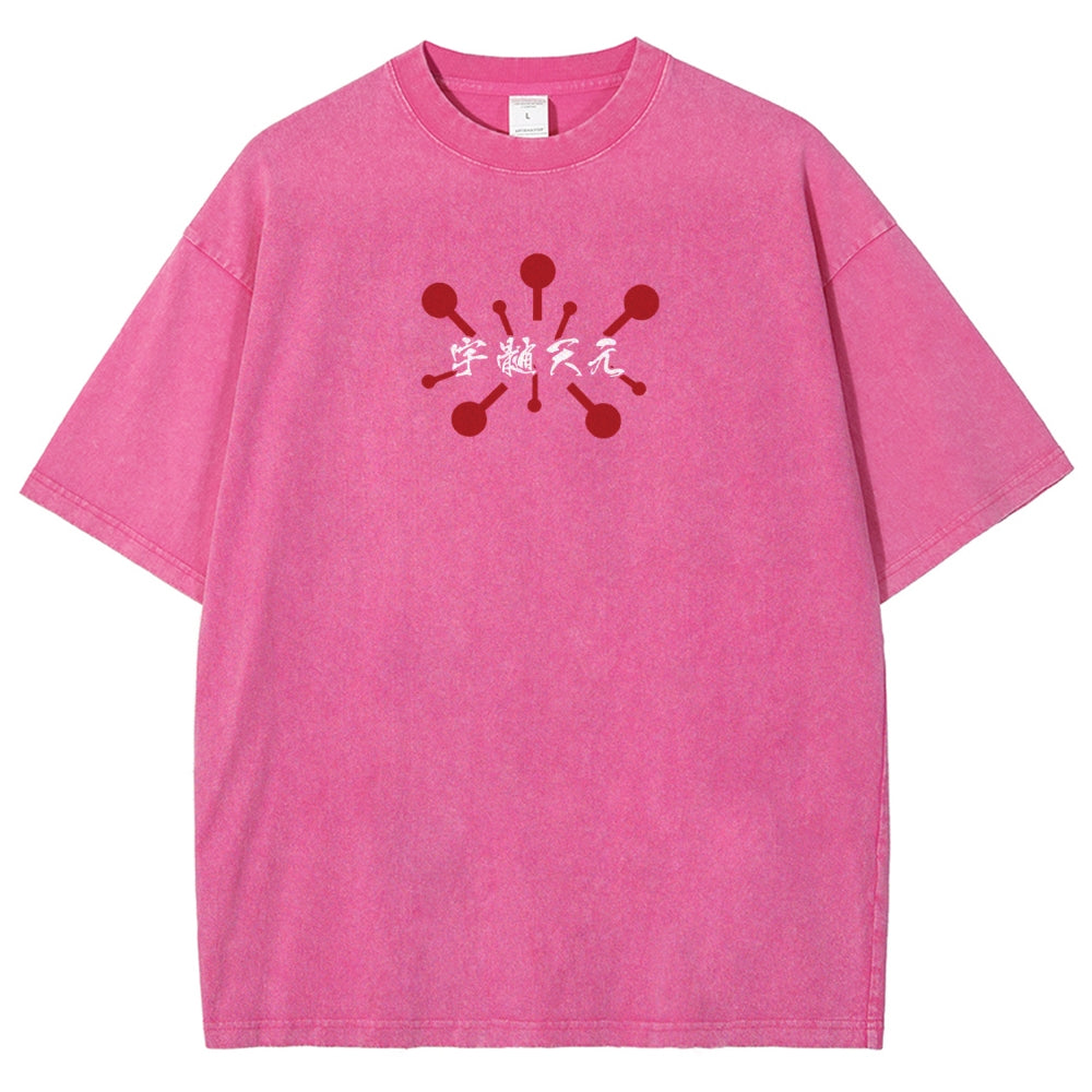 Demon Slayer Unisex Fit Washed T-Shirt 2510002572
