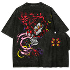 Demon Slayer Unisex Fit Washed T-Shirt 2510002578