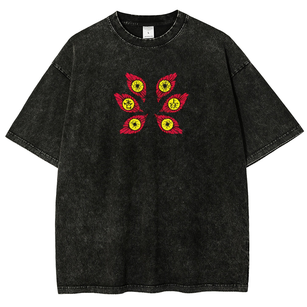 Demon Slayer Unisex Fit Washed T-Shirt 2510002578