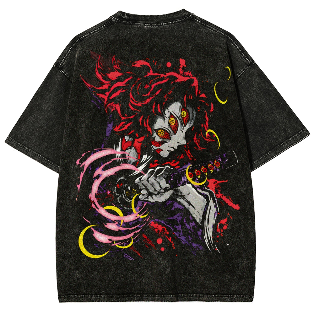 Demon Slayer Unisex Fit Washed T-Shirt 2510002578